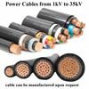 AC DC Low Voltage 3 Phase 4 Wire Yjv Copper Conductor 25 35 50 70 95 mm Yjlv Aluminum Core XLPE PVC Insulated Ug Armoure