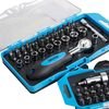 Fixtec 38PCS Hand Tools Set Multi-Bit Ratcheting Screwdriver Electrician Screw Driver Screwdriver Set
